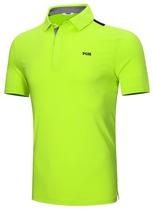 Outlet Camisa Polo PGM YF392 Verde Fluorescente - Masculino