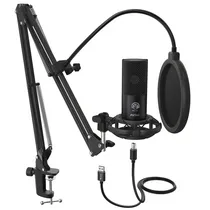 Microfone Fifine T669 Condenser Cardioid c/ Kit  Microfone F...