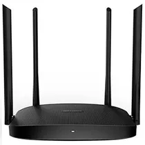 Roteador Hikvision DS-3WR12GC AC1200 Dual Band / 2.4GHZ / 5GHZ / 4 Antenas - Preto