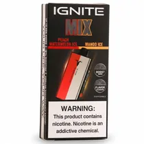 Vaper Descartável Ignite Mix 40000 Puffs - Mango Ice/Peach Watermelon Ice  Vaper Desca...