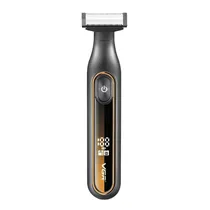 Barbeador Elétrico VGR V-360 - Recarregável - Dourado
