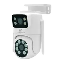 Câmera de Segurança Mannatech SWD1542-Q30 Smart Wi-Fi / Microfone / Alarma / Detecção Humana / Visao Noturna / App Icsee- Branco