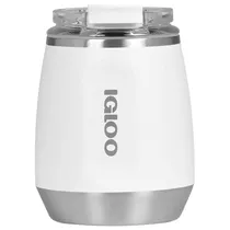 Copo Termico Igloo SSTL Wine Tumbler 296ML - Branco
