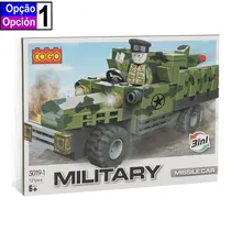 Cogo Military Series - 3019 (121 Pçs) 3 In 1 (Diversos)