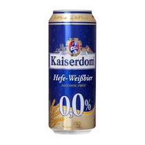 Cerveja Kaiserdom Hefe-Weibbier 0.0% Lata 500ML  Cerveja Kai...