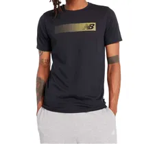Camiseta New Balance Masculino Sport Essentials Heathertech G L Preto – MT43073BK
