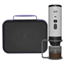 Cafeteira Portátil Dub Coffee Maker Dbcmkit Multicaps 3 Em 1 USB-C - Branco Claro