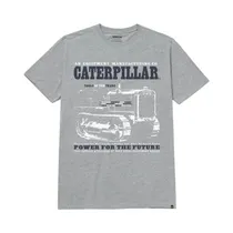 Camiseta Caterpillar 4010509 10122 Gris  Camiseta Ca...