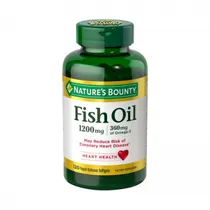 Óleo de Peixe 1200MG Nature's Bounty 120 Softgels