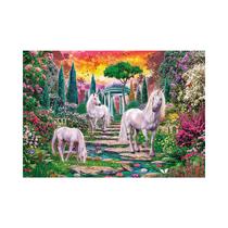 Rompecabezas Clementoni 32575 Classical Garden Unicorns 2000 Piezas