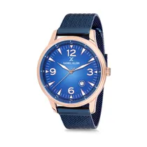 Relógio Analógico Masculino Daniel Klein Premium DK12167-2 - Dourado e Azul