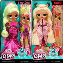 Combo L.O.L Surprise Omg Lady Diva + Swag - MGACOM56676