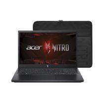 Notebook Acer Nitro V ANV15-51-789J i7-13620H Intel Core i7-13620H 16GB 512GB RTX 4060 8GB 15.6" Obsidian Black