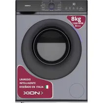 Máquina de Lavar Automática Xion XI-LAV88X Carga Frontal 220V - Cinza 8KG