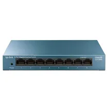 Hub Switch TP-Link LS108G 8 Portas - 10/100/1000MBPS