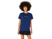 Asics Remera Training Core 2032C960.403 Femenino (T)s Tee Blue Expanse