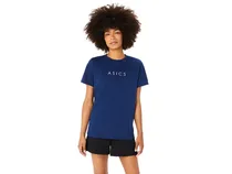 Asics Remera Training Core 2032C960.403 Femenino (T)L Tee Blue Expanse