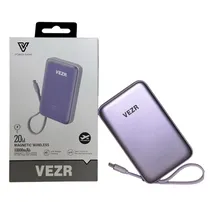 Cargador Portátil Vezr VP04 Magsafe 10000MAH 20W Purple