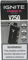 Vape Descartável Ignite V250 Strawberry Ice 25000 Puffs