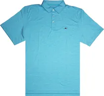 Outlet Camiseta Polo Vineyard Vines Masculina - Turquesa