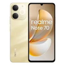 Celular Realme Note 70 RMX5313 128GB/ 4GB Ram / Dual Sim / 6.74" / 13MP - Gold (Anatel)
