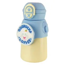 Garrafa Térmica Fanny Vacuum Cup A316 - 500ML - com Canudo e Alça - Dogbucks Azul