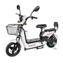 Motocicleta Elétrica Smartfy BE02W - 500W - 45KM/H - Branco  Motocicleta...