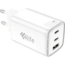 4LIFE FL9565 Ccaw Cargador 2 USB-C/USB-A 65W  4LIFE FL956...