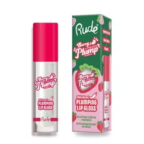 Rude Labial Berry Plump Lip Gloss Pearl