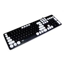 Teclado Aigo K200 USB Black/White 3.0