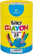 Silky Crayola Washable Tookyland - 24 Cor
