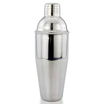 Coqueteleira Aço Inox 750ML c/ Coador, para Preparo de Drinks, Caipirinha e Bebidas