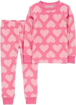 Pijama para Bebê Carter's 2R859610 - Feminina (2 Peças)