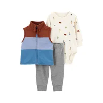 Conjunto Infantil Carter's 1N959610 Varon 3PCS