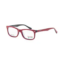 Armação para Óculos de Grau Visard OA8128 C1 Tam. 52-18-140MM - Vermelho/Preto