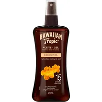 Protetor Solar Hawaiian Tropic Óleo de Coco FPS 15 - 240ML