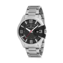 Relógio Analógico Masculino Daniel Klein Premium DK12231-5 - Prata e Preto