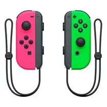 Controle Joy-Con para Nintendo Switch L e R - Verde/Rosa