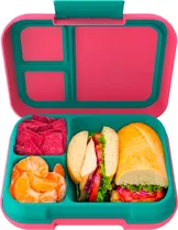 Lancheira Escolar Bentgo Pop Lunch Box - Bgopop-BC Bright Coral Teal