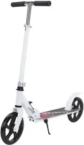 Patinete HG24075 - Branco/Grafito/Vermelho