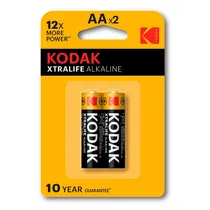 Pilha Alcalina AA Kodak Xtralife X 2