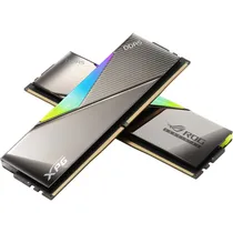 Memória Ram DDR5 Adata 6600 MHZ 32 GB (2 X 16 GB) XPG Lancer RGB Rog Certified AX5U6600C3216G-Dclarrog - Preto