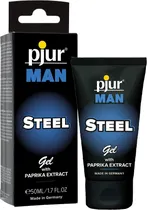 Gel com Extrato de Páprica Pjur Man Steel - 50ML