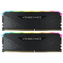 Memoria Ram Corsair Vengeance RGB RS DDR4 64GB (2X32GB) 3600MHZ - Preto (CMG64GX4M2D3600C18)