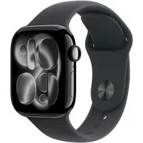 Apple Watch Series 11 42MM GPS MEQT4LW/A Aluminum Jet Black/Sport Band Jet Black s/M