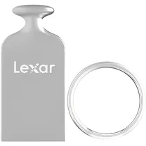 Pendrive Lexar Jumpdrive M22 USB 2.0 64 GB - Prata (LJDM022064G-BNJNG)