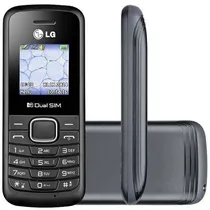 Celular LG B220A 3G 32MB/32MB Ram Dual Sim Preto