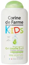 Gel de Banho 2 Em 1 Corine de Farme Kids Corpo e Cabelo - 300ML