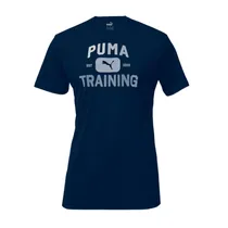 Remera Puma Graphics Train Logo Relaxed T 526568A04