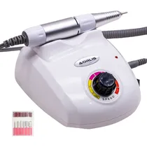 Polimento para Unhas Aorlis AO-78017 com Acessorios / 6A / 250V - Branco